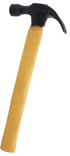 Hammer de Simulation en Caoutchouc, Marteau en plas-Tique, Truc de Faux Marteau en Caoutchouc, Conception Attrayante, matériaux Flexibles Jouet Farce idéal pour Les Spectacles Magiques, Jeu de rôle