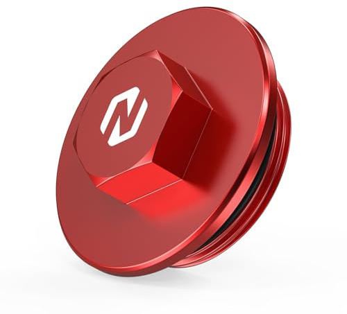 NICECNC Rote magnetische Ölablassschraube kompatibel mit Honda CRF450 R/RX/RWE/L/RL/X 2017-2024