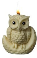 Snowy Owl | Moon | Handmade Candles | Vegan