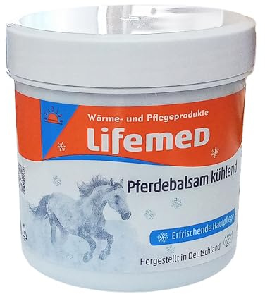 PFERDEBALSAM kühlend 250ml Menthol Pferdegel Sportgel Pferdesalbe Balsam Gel Massagegel Creme Balsam Gel Salbe 19