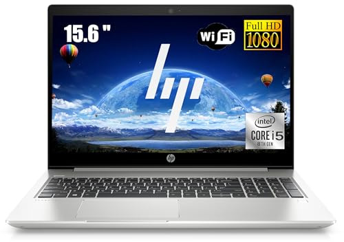 HP ProBook 450 G6 Ordinateur portable professionnel 15,6 FHD (1920 x 1080), Intel Core i5-8265U, 8 Go de RAM, SSD 256 Go, clavier QWERTY japonais, Windows 11 Pro (reconditionné)