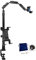 ARKON Remarkable Creators Clamp Phone or Camera Stand with Ring Light for Nail Art, Baking, and Crafting Videos (CLAMPRCB)