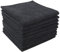 VIVOTE Mikrofasertücher schwarz Spüllappen Küchenlappen super saugfähig und dick Haushalts Putzlappen microfaser Küche Putztücher Mehrzweck Staubwischen 30 cm X 30 cm 9 Stück