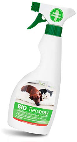 Orthoganic Textilspray für Hunde und Katzenflecken- Gerüche 500ml - Reinigungsspray - Natürlicher Fleckenentferner - Ohne chemische Inhaltsstoffe - Perfekt für alle Textilien, Teppich & Polstermöbel