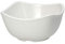 Coupelle mélamine carrée couleur blanche 15 x 15 x 6 cm