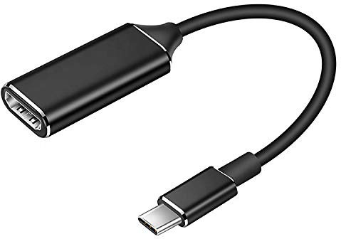 ISMMIK USB C to HDMI Adapter, Type c to HDMI 4K Adapter (Thunderbolt 3 Compatible) with Video Audio Output for MacBook Pro 2018/2017/2016, Samsung Note 9/S9/Note 8/S8, Huawei Mate 20 and More (Black)