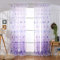 HERCHR Tende Voile in Poliestere Viola, Tende Trasparenti in Voile con Occhielli, Tenda Traslucida per Soggiorno, Camera da Letto e Camera,1×2 Meter, Tenda per Finestra