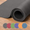 XXL Yogamatte 180x140cm Grau, schadstofffreie Yogamatte, besonders groß und breit, ÖKO-Tex 100 zertifiziert und rutschfest