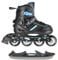 Nils Extreme NH18191 2-in-1 Inline-Skates und Schlittschuhe, Schwarz/Blau, Verstellbare Größe
