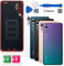 Eonpam Akkudeckel für Huawei P20 Pro Rückseite Glas Original Backcover Back Glas Ersatz Reparatur Set mit Kameraobjektiv (Aurora)