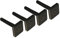 4 Nutsteine M8 Dachträger Relingträger T-Nut Adapter Nutensteine 20x20mm (M8 x 40mm)