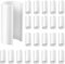 Jetec PVC-Rohrschellen, Poolabdeckungsklemmen für oberirdische Pool-Gewächshäuser, Reihenabdeckungen, Garten, Unterstände, Vogelschutz, 6,1 cm lang (für 2,5 cm PVC-Rohr, weiß), 32 Stück
