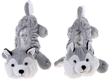 Milageto 1 Paar Süße Tiere Eishockey Eiskunstlauf Überzüge Schutz Weiches Frottee Schützt vor Rost Und Absplittern Zubehör, Hund