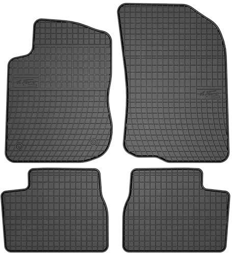 MOTOS Tapis de sol caoutchouc pour Peugeot 2008 I 2013-2019 Améliorez Votre Confort de Voyage avec Le tapis noir antidérapant Auto ET- tapis voiture Tous Temps pour Voiture, Protection Contre les sali