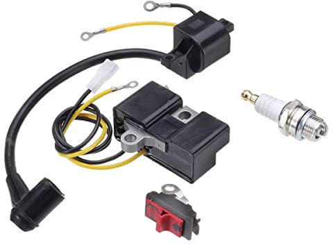 DAZZLEEX Kit de bobine d'allumage pour tronçonneuse 61 66 162 266 501516201 qualité