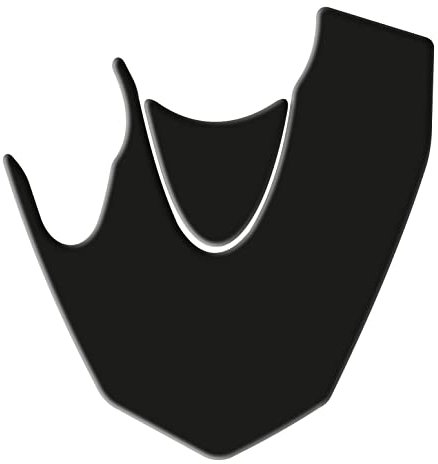 Aufkleber aus Harz, für Schlüssel, 3D-Effekt, kompatibel mit BMW F 800 GS von 2008 bis 2018, Maße: 118,3 x 112,6 mm