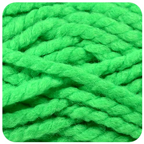 Cygnet Seriously Chunky Knitting Yarn - Shade 6869 Bright Green