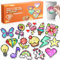 ARTDOT Diamond Painting Bastelset Kinder ab 6 jahre, 38 Stück Diamond Painting Sticker Set, Kinder Personalisierte Geschenke Spielzeug für Mädchen Jungen 6 7 8 9 10 11 12 Jahre