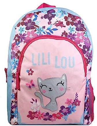 Bagtrotter Sac à Dos 37 cm avec Poche Lili Lou Rose