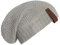 KNIT FACTORY - Coco Mütze - Strickmütze für Damen und Herren - Slouch Beanie - Wintermütze mit Wolle - Hochwertige Qualität - Iced Clay
