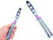 Lhbwhiz Couteau Papillon pour la Pratique, Entraîneur de Papillons avec Couteau d'entraînement à Lame Non Affûtée, Lame Non Tranchante pour Les Débutants (Couleur)