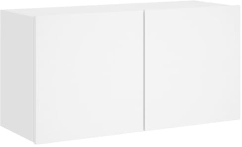 vidaXL TV-Wandschrank Weiß 80x30x41 cm