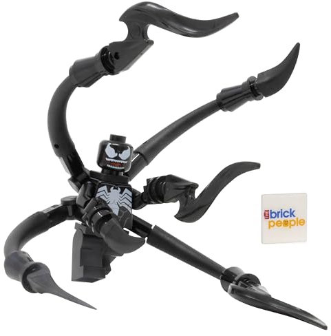 LEGO Superhelden: Venom Minifgure mit langen Armen (Anhänge)