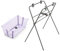 Stokke Flexi Bath (Lavender) + Flexi Bath Stand - Babybadewanne für Babys bis 10 kg - Faltbar, langlebig und einfach zu verstauen - Bequem zu Hause oder auf Reisen zu verwenden