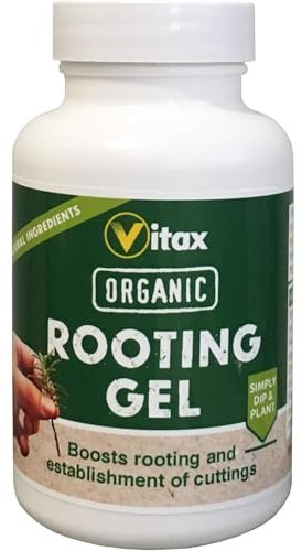 AMK® Vitax Organic Rooting Gel 150ml Speeds Up Formation of Strong Roots Ideal for Cutting Establishment Dip & Plant Natural Ingredients Gardening Planting