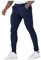 Jean Homme Skinny Super Denim Pantalon Regular Fit, Hommes Chino Pantalon Slim Fit Stretch Pantalon Moulants Casual ÉLastique Pantalon Business Pantalon DéContracté Coupe AjustéE Pantalon avec Poche