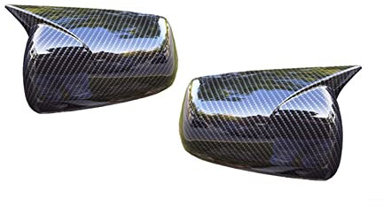 Rückspiegel Abdeckung Für Mitsubishi Für Lancer X 10 Für EX Für EVO 2008-2016 Seite Tür Rückspiegel Abdeckung Cap Trim Shell Aufkleber Auto Styling Zubehör Teil Rückspiegelgehäuse(Without lamp 08-12 C