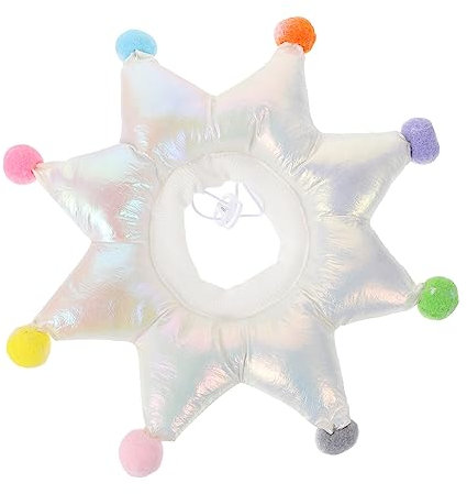 COLLBATH Pet Collar Cat Anti-bite Cover Kitten Recovery Polyester Neck Ring Design