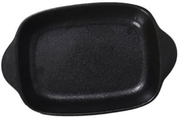 KICHOUSE Backblech Aus Keramik Küchenutensil Im Japanischen Stil Binaurales Gericht Servierplatte Für Lebensmittel Backform Spülmaschinenfest Für Partys