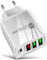 4 USB C Cargador Rápido 36W PD & QC3.0 Type C Carga Rapida Cargador Pared Enchufe Cabezal Cargado Movil Universal Adaptador Corriente para iPhone Samsung Huawei Xiaomi HTC LG Motorola Honor iPad Etc