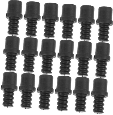 DOITOOL 20stücke Wc Bürstenkopf Gewinde Adapter Selbstsichernder Spiralkonnektor Ersatzklobürstenkopf Zubehör Für Toilettenbürstengriff Einfache Montage Langlebige Wc Bürstenstiel Verbindu