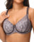 Svmer Womens Lace Bra Plus Size Comfortable Ladies Support Underwire Push Up Bra Tornado 36D
