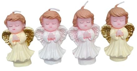 Vaguelly 4stücke Kerzen Dekorative Geburtstagskerzen in -form Für Torten Und Feiern Kindergeburtstag Deko Zudem Für Jeden Anlass Geeignet