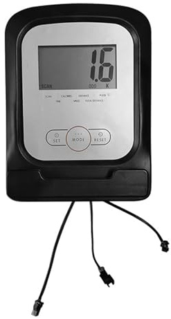 Pocoiau Heimtrainer Monitor Indoor Rudergerät Zähler Festfahrräder Elektronischer digitaler Bildschirm Monitor Fahrräder Display