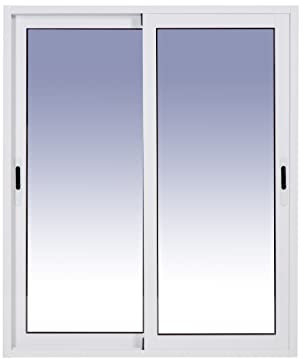 Ventanastock Ventana Aluminio 1000x1000 Corredera 2 hojas