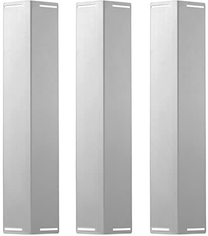 SUONA 16 1/2 Inch Grill Parts for Smoke Hollow PS9500 BBQ Grillware GGPL-2100 Heat Tent Replacement for Charbroil 463714514 463724514 Heat Shield Plates for Uniflame GBC976W 3-Pack ST-14-3