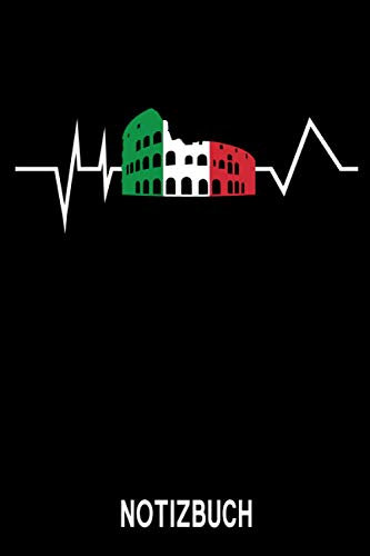 Notizbuch: Italien Notizbuch für Italien Liebhaber und Italiener / 120 Seiten / liniert / A5