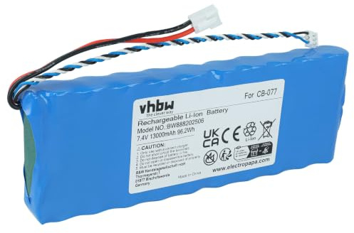 vhbw Akku kompatibel mit Promax TV Explorer II | II+ Messgerät (13000 mAh, 7,4 V, Li-Ion)