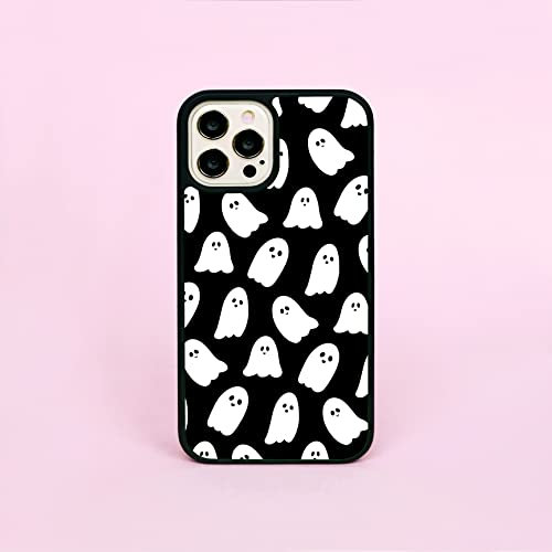 Cute Ghosts Halloween Pattern Phone Case/Cover Compatible with iPhone 13 Pro Max Rubber
