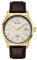 Bulova Herren Analog Automatik Uhr mit Leder Armband 97B210
