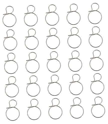 Housoutil 304 Stainless Steel Chandelier Connectors 40pcs Fastening Pins for DIY Lamp Parts Suitable for Ceiling Light Installations and Chandelier Replacements