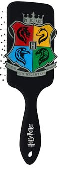 Harry Potter - Pneumatische Haarbürste - Paddle-Bürste, Für alle Haartypen - Offizielles Zubehör der Hogwarts-Schule
