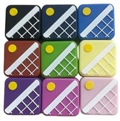 Tennis Vibrationsdämpfer, Stoßdämpfer, 9er Pack