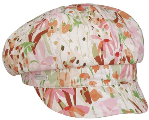 Seeberger Arcola Flowers Ballonmütze Newsboy-Mütze Schirmmütze (One Size - orange)