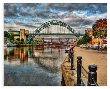 Jigsaw Puzzles For Adults 1000 Piece DIY,Newcastle upon Tyne,Cardboard Puzzles Difficult Puzzles Kids S Educational Toy Gift Games(50x70cm）-57