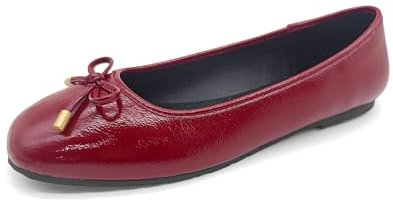 Kenneth Cole Reaction Elstree, Ballerine Donna, Vernice Rosso Ruggine, 39 EU
